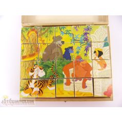 Disney mese vintage kocka kirakó