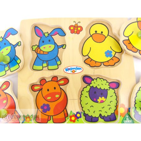 ELC Blossomfarm fa formaillesztő játék