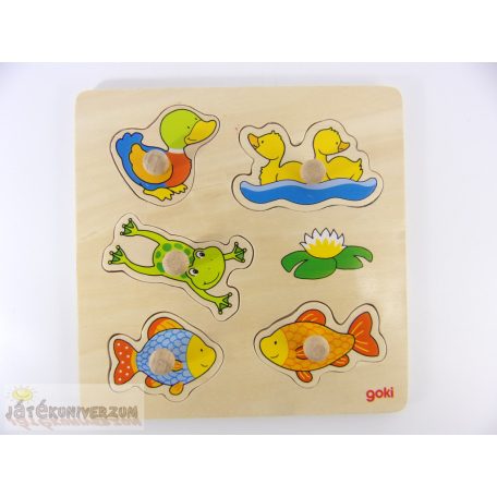 Goki fa formaillesztő játék