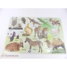 Vadállatos puzzle kirakó