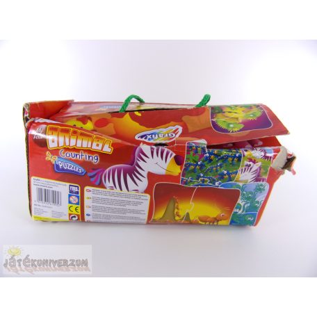 Grafix My First Animal Counting állatos puzzle kirakó