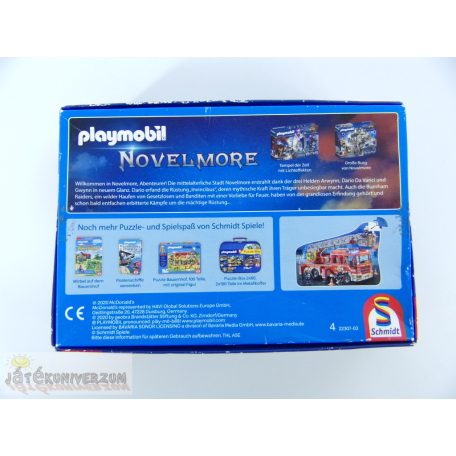 Playmobil tűzoltóautó puzzle kirakó