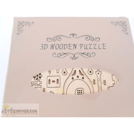 3D Wooden fa puzzle