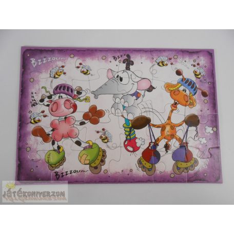 Dino Bimbuli Krkouni puzzle kirakó