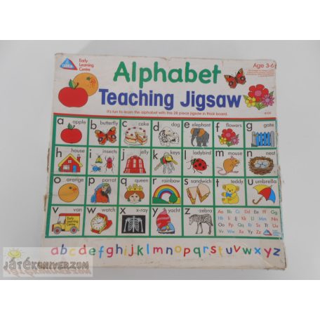  Early Learning Centre Alphabet Teaching Jigsaw ábécé oktató kirakó