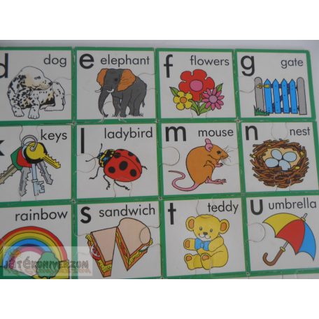  Early Learning Centre Alphabet Teaching Jigsaw ábécé oktató kirakó