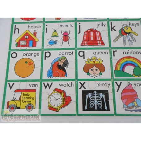  Early Learning Centre Alphabet Teaching Jigsaw ábécé oktató kirakó