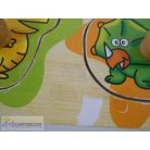 Dinoszauruszos puzzle fa formaillesztő játék