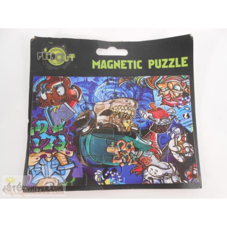 Flipout Graffiti Magnetic mágneses puzzle kirakó