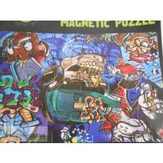 Flipout Graffiti Magnetic mágneses puzzle kirakó