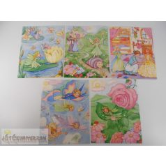 Mesebeli tündéres királylányos puzzle kirakó