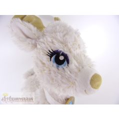   Build A Bear Workshop Gold Glisten fehér rénszarvas plüss figura