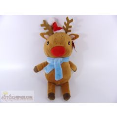 Soft Toy Christmas rénszarvas plüss figura