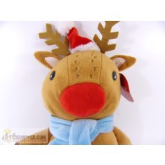 Soft Toy Christmas rénszarvas plüss figura