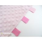 Szalaggal díszítet rongyi szundikendő alvókendő