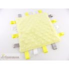 Elefánt mintás rongyi szundikendő alvókendő