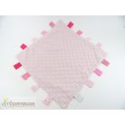 Szalaggal díszítet rongyi szundikendő alvókendő