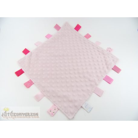 Szalaggal díszítet rongyi szundikendő alvókendő