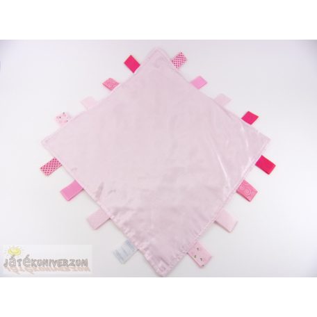 Szalaggal díszítet rongyi szundikendő alvókendő