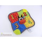 Zebrás rongyi szundikendő rágókával