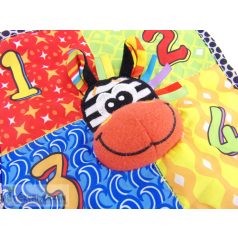 Zebrás rongyi szundikendő rágókával