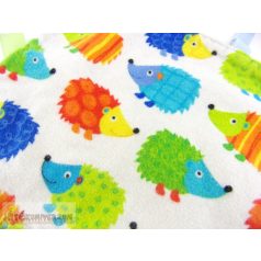 Szalaggal díszítet sünis rongyi szundikendő alvókendő