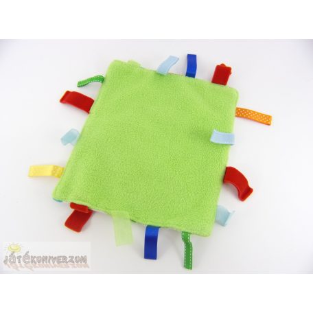 Szalaggal díszítet sünis rongyi szundikendő alvókendő