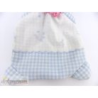 Nyuszis rongyi szundikendő alvókendő