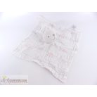 Purebaby nyuszi ujjbábos rongyi szundikendő alvókendő