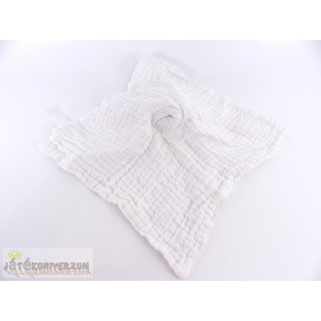 Purebaby nyuszi ujjbábos rongyi szundikendő alvókendő