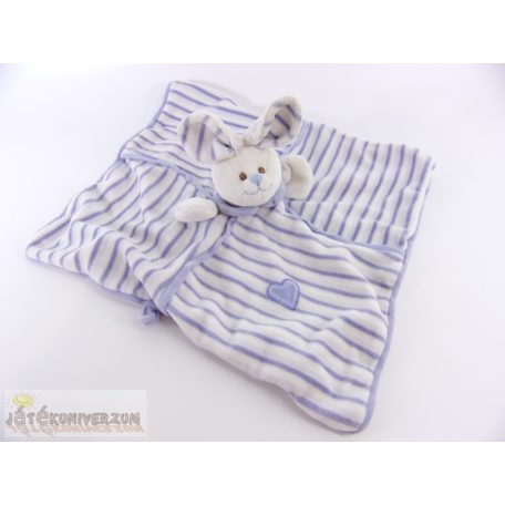 Nyuszis ujjbábos rongyi szundikendő alvókendő