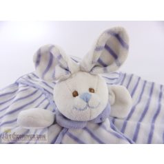 Nyuszis ujjbábos rongyi szundikendő alvókendő