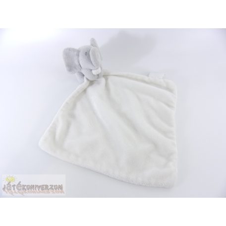 The Little White Company elefántos rongyi szundikendő alvókendő