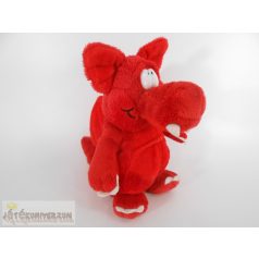 Keel Toys piros sárkány plüss figura