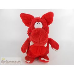 Keel Toys piros sárkány plüss figura