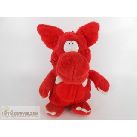 Keel Toys piros sárkány plüss figura