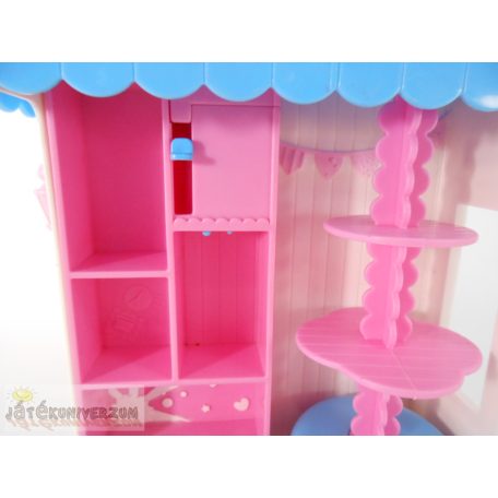 Shopkins World Vacation Oh La La Macaron Café játéképület