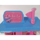 Shopkins World Vacation Oh La La Macaron Café játéképület