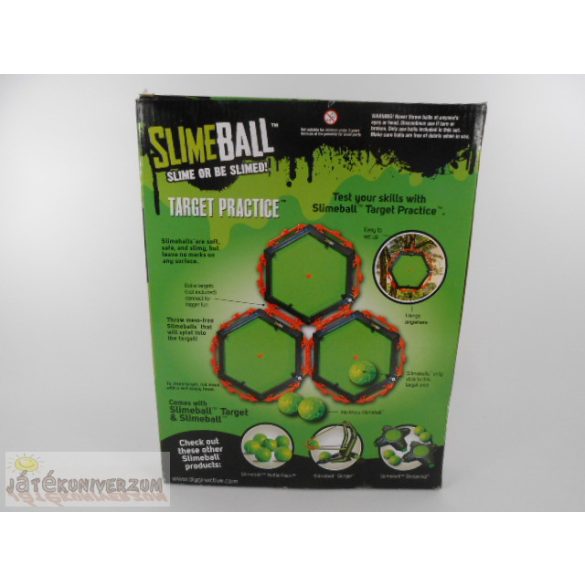 SlimeBall Target Practice céltáblával
