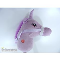 Unikornis vesszőparipa elemes plüss figura