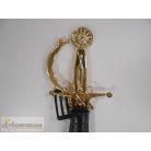 Műanyag játék kard tokkal