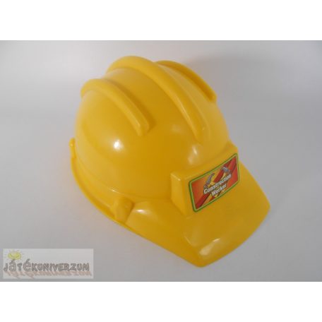 Építőmunkás védősisak