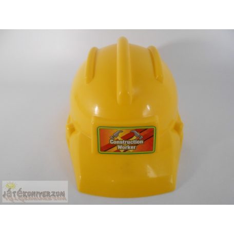 Építőmunkás védősisak