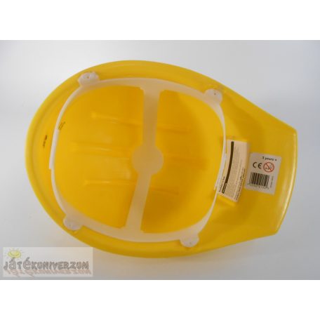 Építőmunkás védősisak