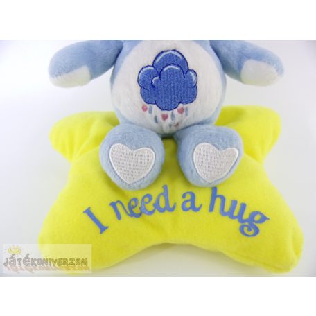 Szíves gondos bocs maci plüss figura