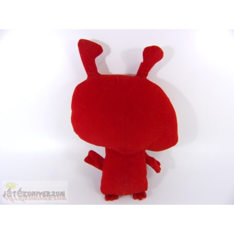 Ikea Sagoskatt Soft Toy Red Long Eyes Monster plüss figura