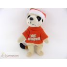 Cuddles Collection karácsonyos szurikáta plüss figura