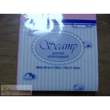Scamp gyerek gumis lepedő