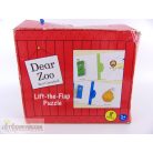 Dear Zoo Lift the Flap Puzzle tanuló játék
