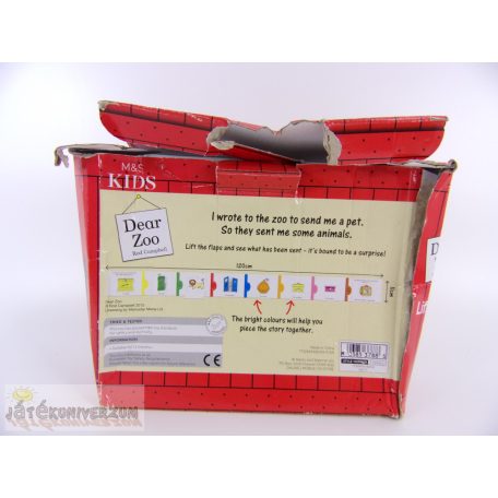 Dear Zoo Lift the Flap Puzzle tanuló játék